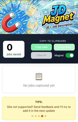 Job Description Magnet screenshot